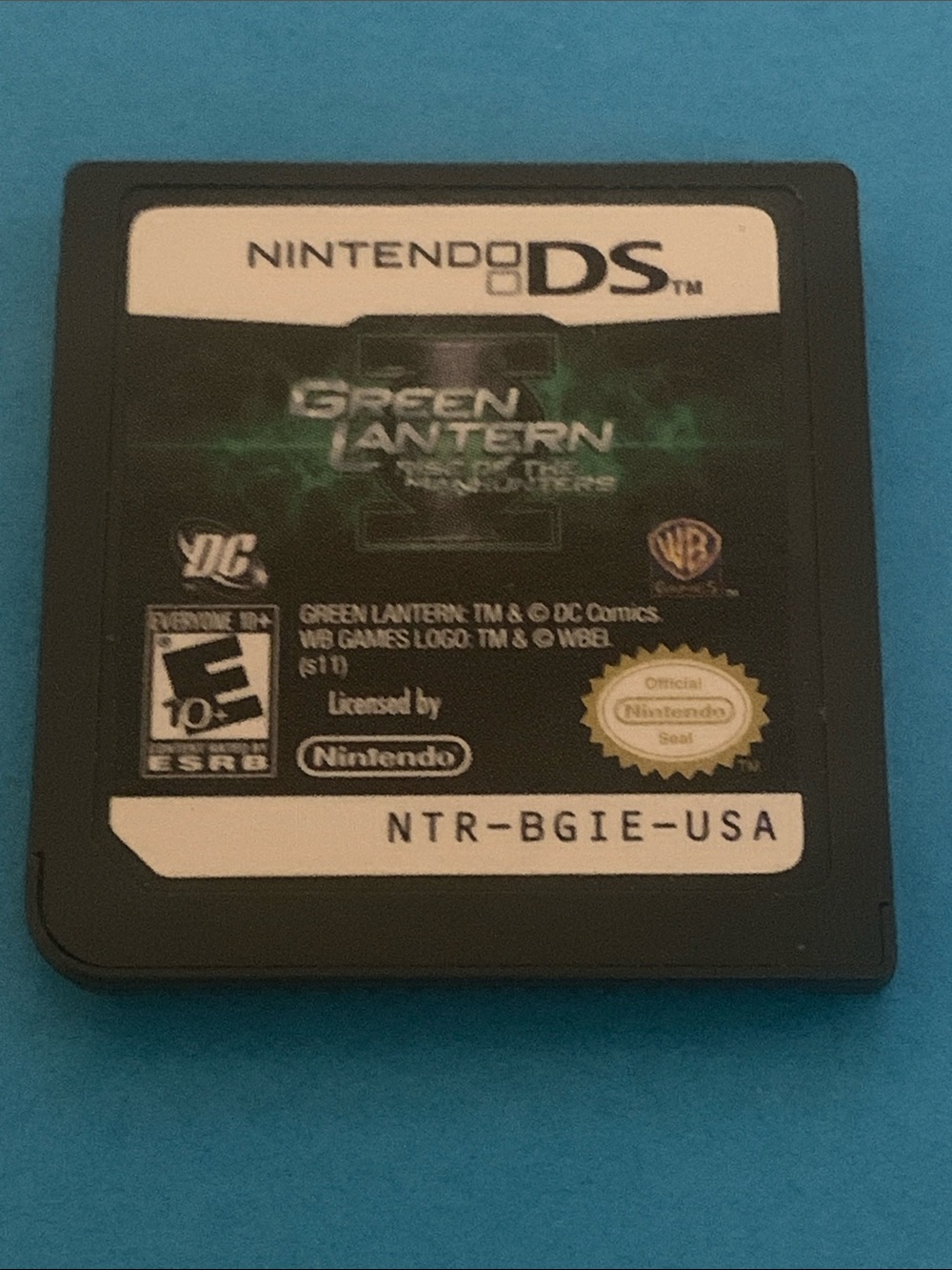 Nintendo DS Green Lantern Cartridge only